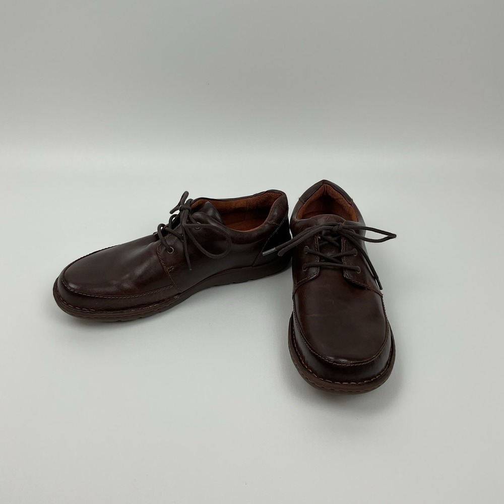 Born Concept Mens Shoes 95‎ Brown Leather Lace Up Comfort Oxford Casual Walking